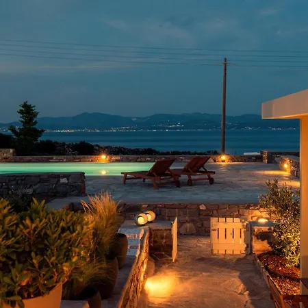 Villa Kallirroe Deluxe With Sea View And Pool Chrisi Akti (Paros)